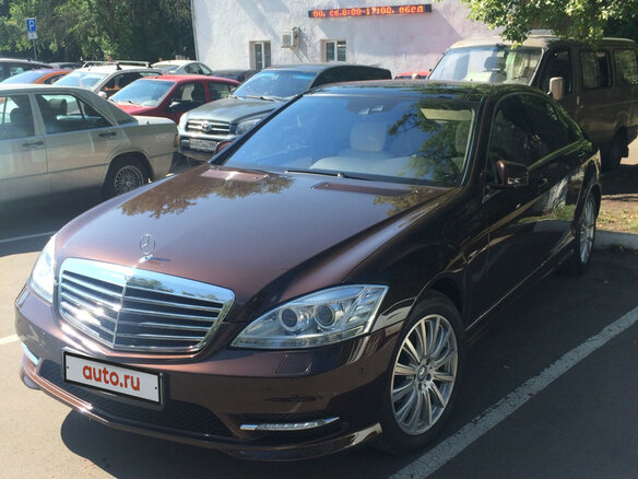 2011 Mercedes-Benz S-Класс 500 V (W221) Рестайлинг, коричневый
