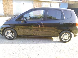2008 Honda Jazz I Рестайлинг, чёрный, 590000 рублей, вид 2