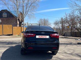 2011 Kia Rio III, чёрный, 870000 рублей, вид 5