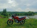 2011 Sym XS 125, красный, 90000 рублей