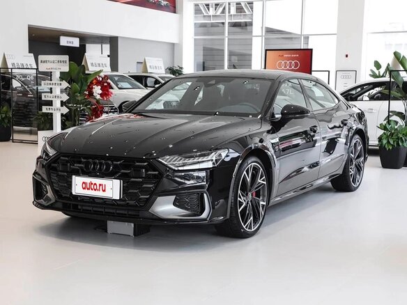 2026 Audi A7 L 45 TFSI II (4K), чёрный