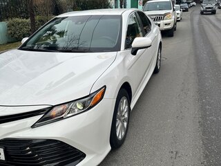 2018 Toyota Camry US Market VIII (XV70), белый, 2250000 рублей, вид 1