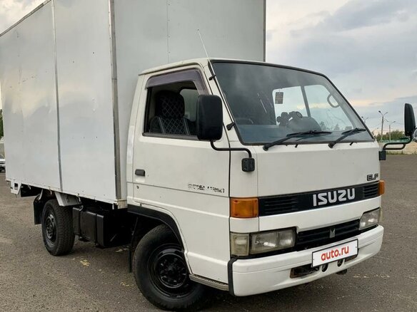 1991 Isuzu Elf (N-series), белый, 465000 рублей - вид 6