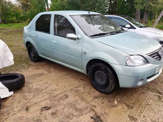2007 Renault Logan I, зелёный, 195000 рублей, вид 1