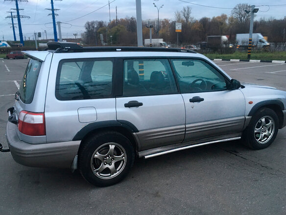 2001 Subaru Forester I Рестайлинг, серебристый - вид 5