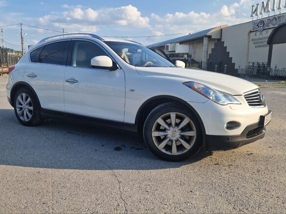 2008 Infiniti EX EX35 5-speed I (J50), белый, 1350000 рублей - вид 5