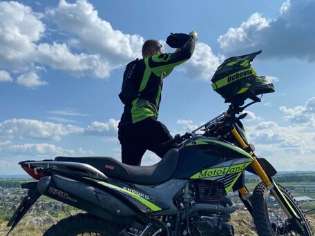 2024 Motoland Enduro 300, зелёный, 185000 рублей, вид 3