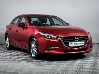 2018 Mazda 3 III (BM) Рестайлинг, красный, 1672600 рублей, вид 3