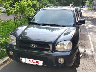 2007 Hyundai Santa Fe Classic Classic, чёрный, 750000 рублей, вид 1