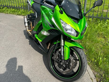 2011 Kawasaki Z 1000SX, зелёный, 700000 рублей, вид 2