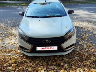 2018 Lada (ВАЗ) Vesta I, белый, 665000 рублей, вид 1