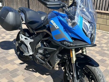 2022 CFMoto 650MT, синий, 380000 рублей, вид 2