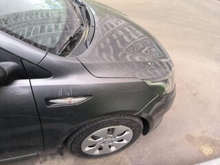 2015 Kia Rio 6-speed III, серый, 1000000 рублей, вид 3