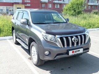 2015 Toyota Land Cruiser Prado 150 Series Рестайлинг 1, серый, 3800000 рублей, вид 1