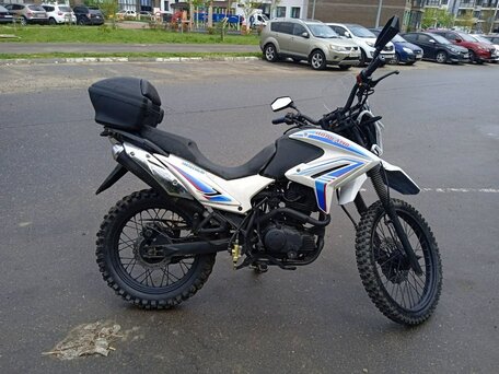 2019 Motoland Enduro 250, белый, 110000 рублей, вид 1