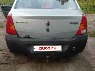 2008 Renault Logan I, серый, 390000 рублей, вид 3