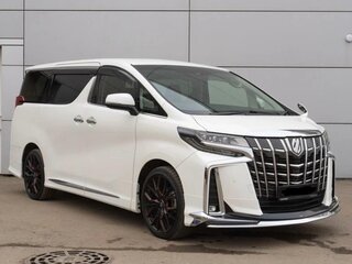2020 Toyota Alphard III Рестайлинг, белый, 5300000 рублей, вид 2