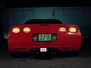 1997 Chevrolet Corvette C5, красный, 3990000 рублей, вид 1