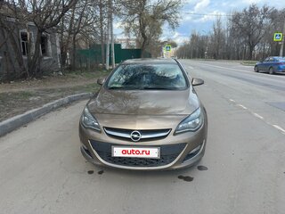 2013 Opel Astra J Рестайлинг, бежевый, 1150000 рублей, вид 2