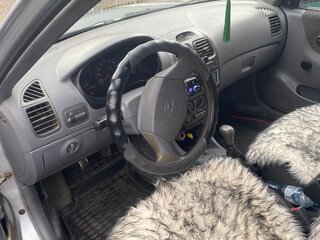 2007 Hyundai Accent ТагАЗ II, серебристый, 380000 рублей, вид 3