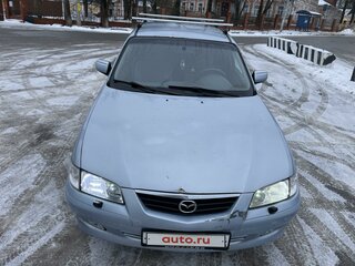 2002 Mazda 626 V (GF), голубой, 190000 рублей, вид 2