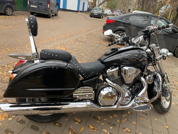 2002 Honda VTX 1800, чёрный - вид 13