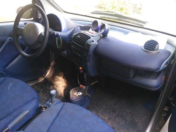2000 Smart Fortwo City-Coupe I, чёрный, 507000 рублей - вид 11