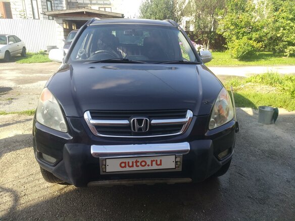 2001 Honda CR-V II, чёрный, 1000000 рублей