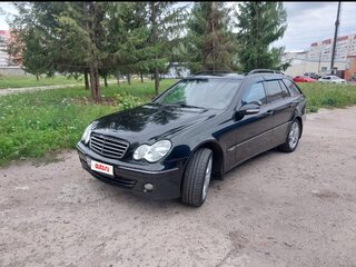 2007 Mercedes-Benz C-Класс 180 II (W203) Рестайлинг, чёрный, 1000080 рублей, вид 1