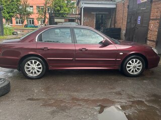 2007 Hyundai Sonata ТагАЗ IV (EF) Рестайлинг, красный, 599000 рублей, вид 5