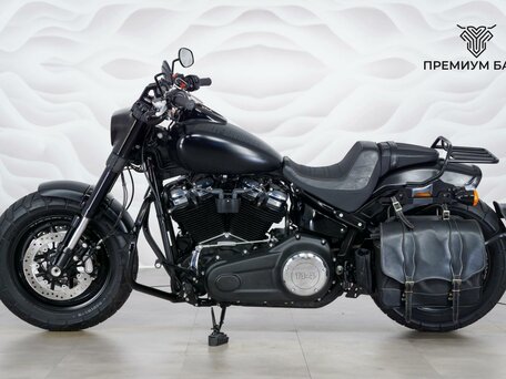 2017 Harley-Davidson Fat Bob, чёрный, 1677000 рублей, вид 2