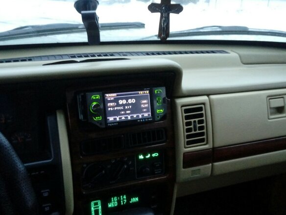 1995 Jeep Grand Cherokee I (ZJ), зелёный - вид 1