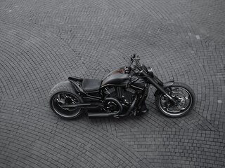 2008 Harley-Davidson V-Rod, чёрный, 3000000 рублей, вид 1