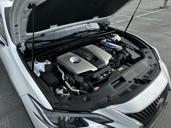 2018 Lexus ES 250 VII, белый, 4250000 рублей - вид 14