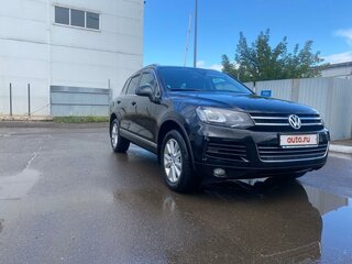 2012 Volkswagen Touareg II, чёрный, 2570000 рублей, вид 3