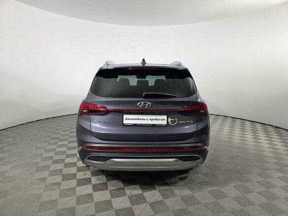 2021 Hyundai Santa Fe IV Рестайлинг, синий - вид 5