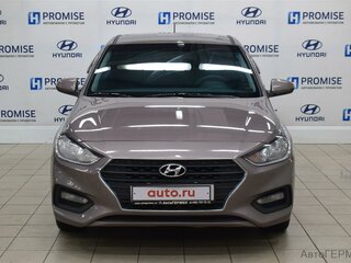 2018 Hyundai Solaris II, коричневый, 1290000 рублей, вид 3