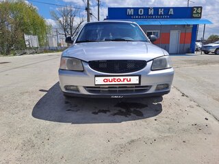 2005 Hyundai Accent ТагАЗ II, серебристый, 380000 рублей, вид 1