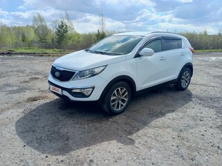2014 Kia Sportage III Рестайлинг, белый, 1600000 рублей, вид 1