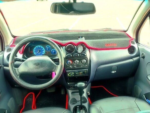 2006 Daewoo Matiz I Рестайлинг, красный, 300000 рублей - вид 12