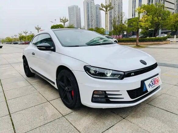 2015 Volkswagen Scirocco III Рестайлинг, белый, 1360000 рублей - вид 2
