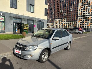 2013 Lada (ВАЗ) Granta I, серебристый, 265000 рублей, вид 1