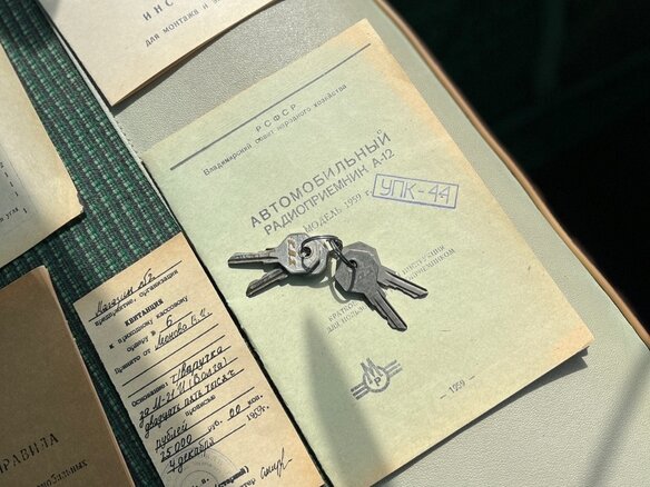 1959 ГАЗ 21 «Волга» 21В, голубой - вид 12