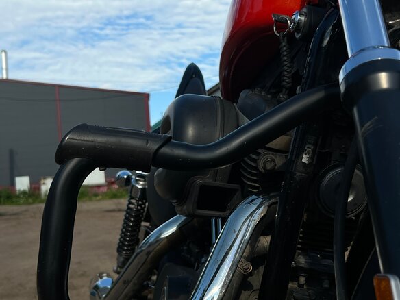 2010 Harley-Davidson Sportster 883, оранжевый, 600000 рублей - вид 8