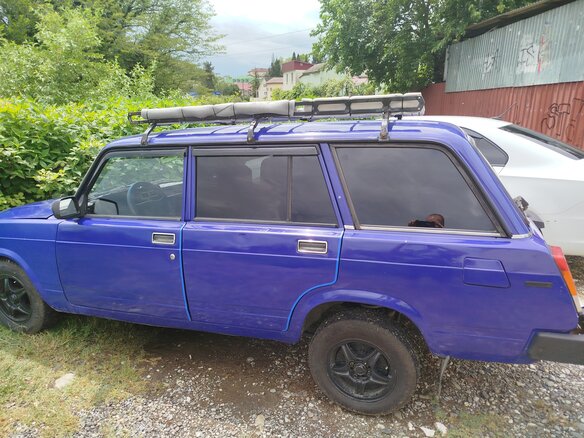 2002 Lada (ВАЗ) 2104 5-speed, синий - вид 6