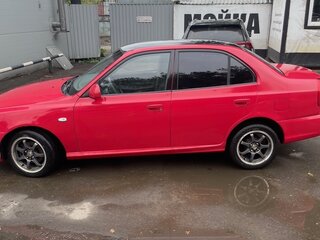2005 Hyundai Accent ТагАЗ II, красный, 260000 рублей, вид 4