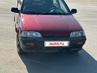1995 Suzuki Swift Japan II Рестайлинг, красный, 475000 рублей, вид 2