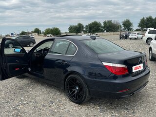 2008 BMW 5 серии 525i V (E60/E61) Рестайлинг, синий, 1130000 рублей, вид 2