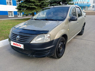 2011 Renault Logan I Рестайлинг, бежевый, 263000 рублей, вид 1