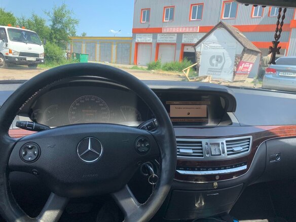 2006 Mercedes-Benz S-Класс 420 V (W221), чёрный, 1400000 рублей - вид 13